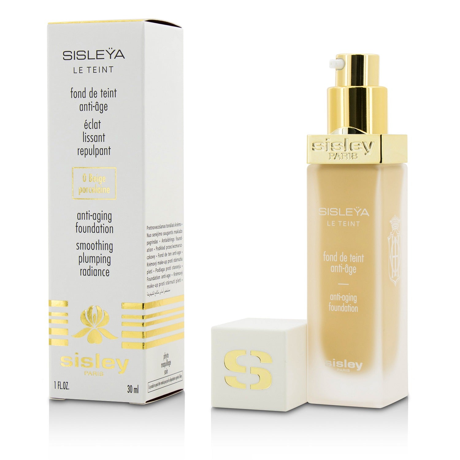 Sisley/シスレー +シスレールテイントアンチエイジングファンデーション+30ml/1oz+# 0B Porcelaine ブランドコスメ